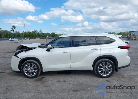 2020 Toyota Highlander Limited z USA, uszkodzony, nr VIN 5TDDZRBH9LS004046